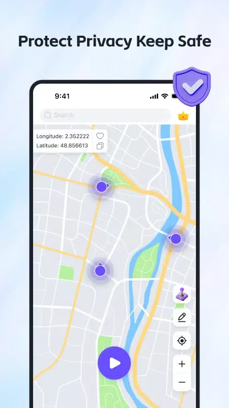 FakeGPS Go Screenshots