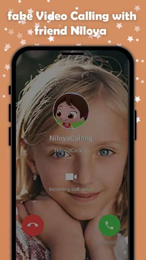 fake call Video for Niloya سکرین شاٹس