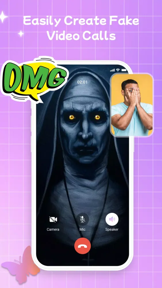 Fake Video Call & Prank Call Screenshots