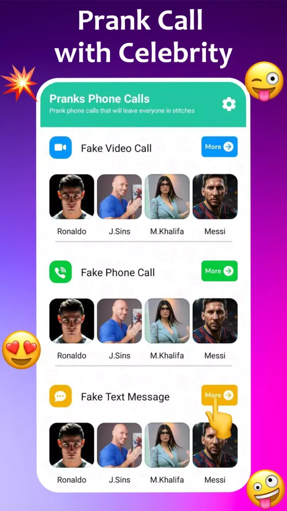 Prank Call: Fake Calling Screenshots