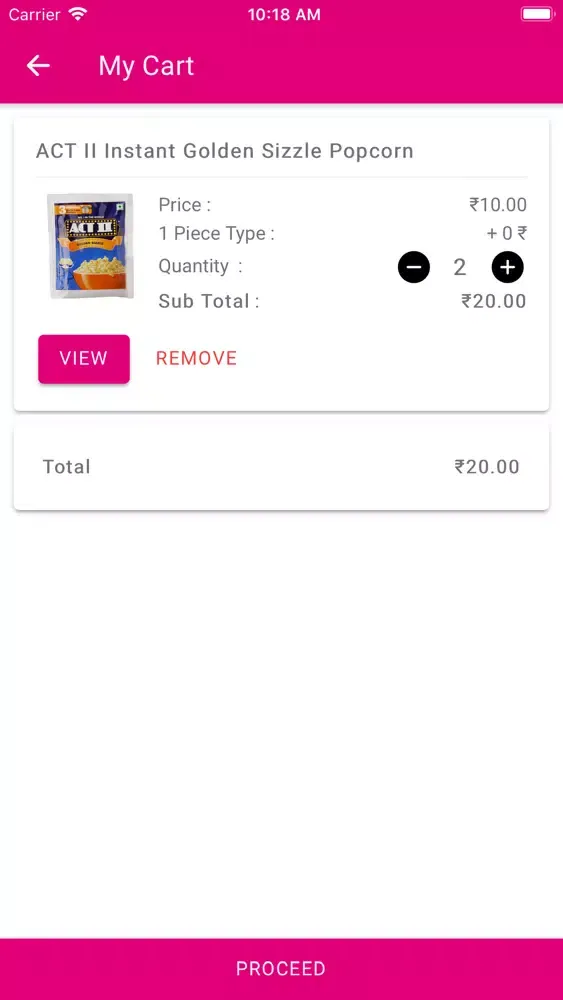 Tangkapan skrin A2Z Apna Store