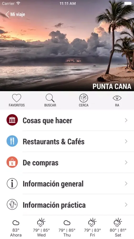 Скриншоты Viajes Falabella