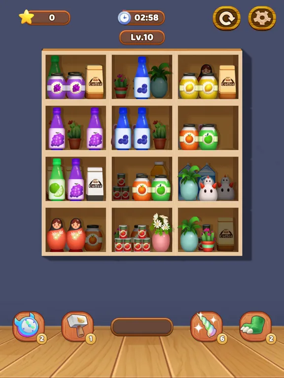 Capturas de pantalla de Triple Goods: Match & Sort 3D iPad 