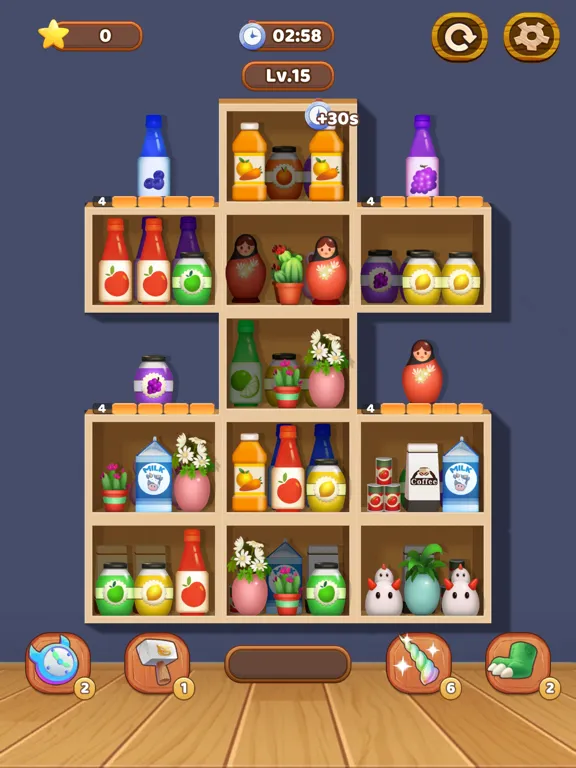 Capturas de pantalla de Triple Goods: Match & Sort 3D iPad 