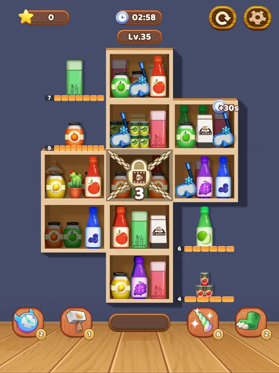 Capturas de pantalla de Triple Goods: Match & Sort 3D iPad 