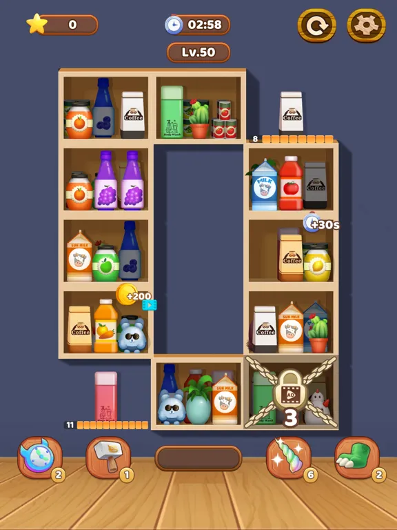 Capturas de pantalla de Triple Goods: Match & Sort 3D iPad 