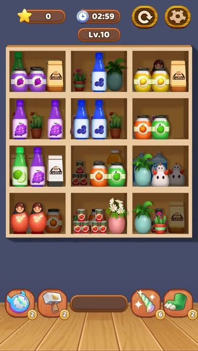 Capturas de pantalla de Triple Goods: Match & Sort 3D