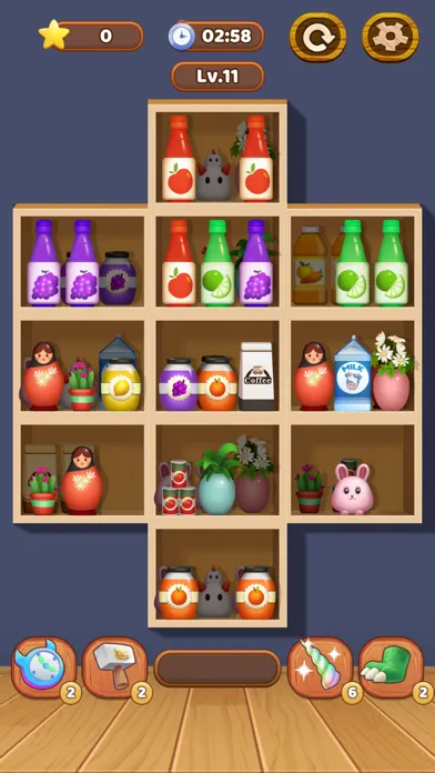 Capturas de pantalla de Triple Goods: Match & Sort 3D