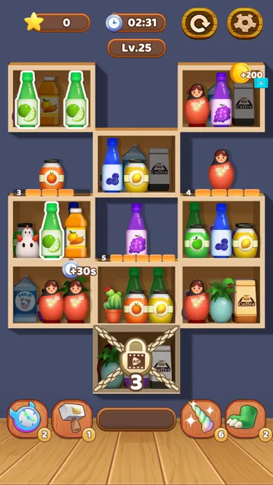 Capturas de pantalla de Triple Goods: Match & Sort 3D