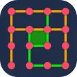 Dots & Boxes -Retro board game
