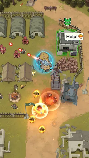 ภาพหน้าจอของ Jackal Retro - Run and Gun