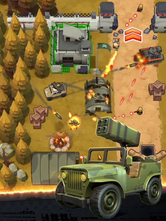 Скриншоты Jackal Retro iPad 