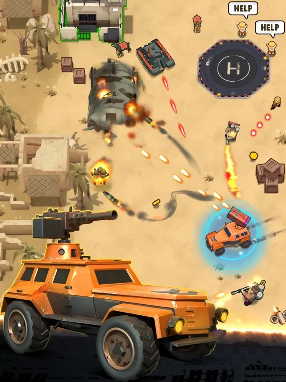 Скриншоты Jackal Retro iPad 