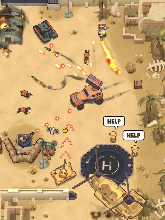 Скриншоты Jackal Retro iPad 