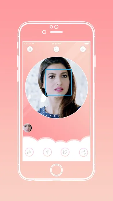 FaceTouch - Find your celebrity lookalike & more..应用截图
