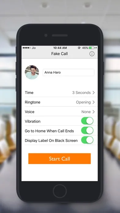Скриншоты Fake Call - prank calling app