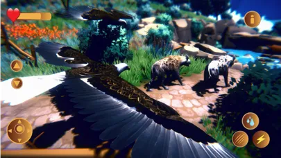 Tangkapan skrin Eagle Simulator 3D Falcon Bird