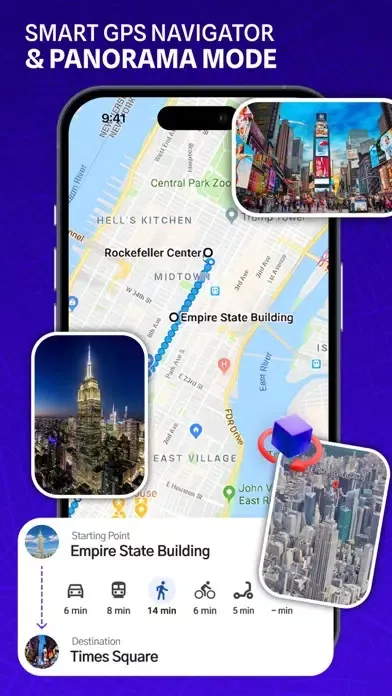 Street View : Live Maps App سکرین شاٹس