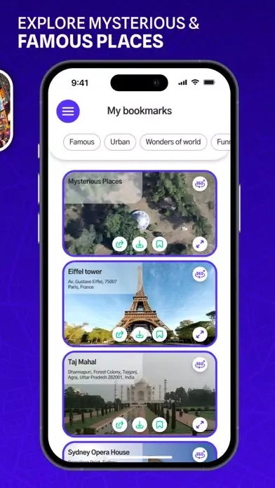 Street View : Live Maps App سکرین شاٹس