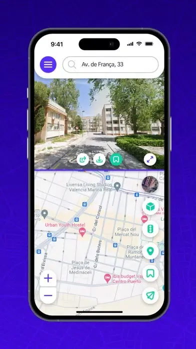 Street View : Live Maps App سکرین شاٹس