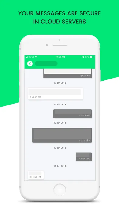 Message Vault Screenshots