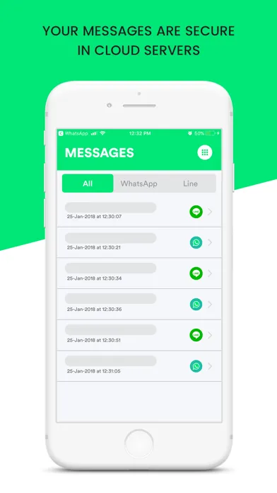 Message Vault Screenshots