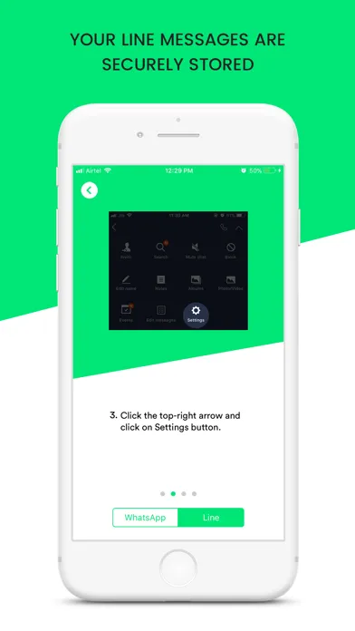 Message Vault Screenshots