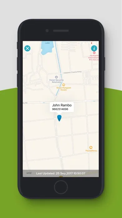 Capturas de tela do Mobile Number Operator Tracker