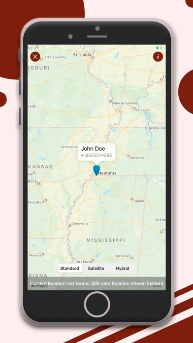Tangkapan layar Mobile Phone Tracker Pro - SIM