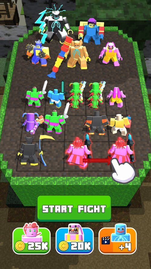 Craft Merge Battle Fight-screenshot-2