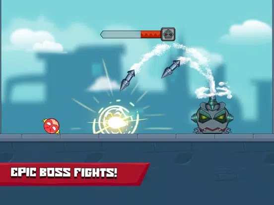 Red Ball Super Roller iPad  स्क्रीनशॉट