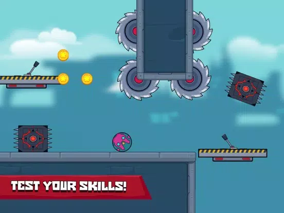 Red Ball Super Roller iPad  स्क्रीनशॉट