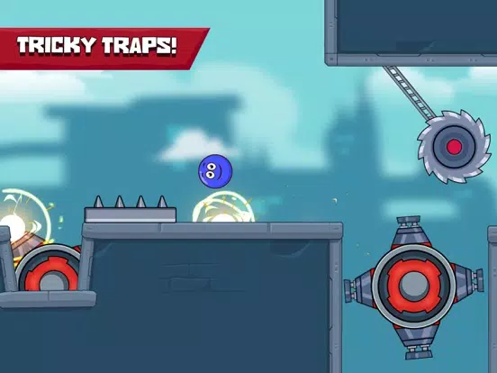 Red Ball Super Roller iPad  स्क्रीनशॉट