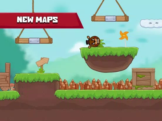 Red Ball Super Roller iPad  स्क्रीनशॉट