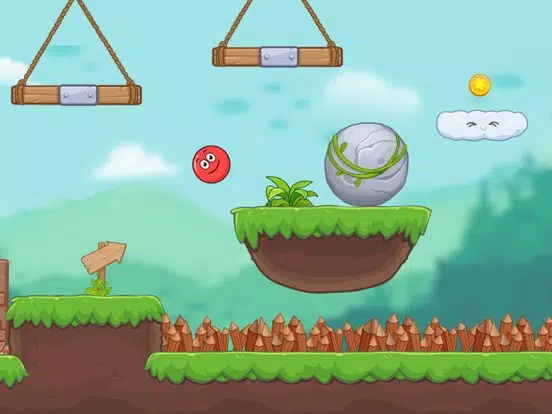 Red Ball Super Roller iPad  स्क्रीनशॉट