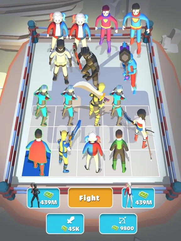 Merge Super Fight iPad 应用截图