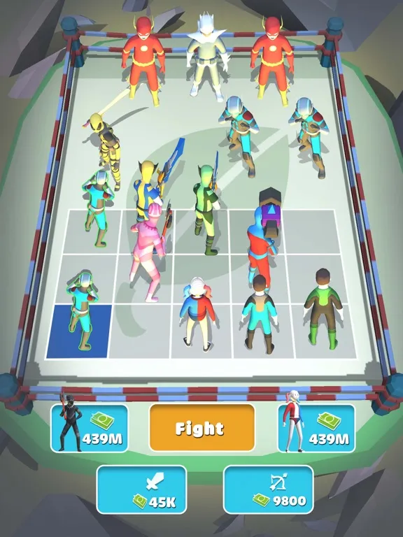 Merge Super Fight iPad 应用截图
