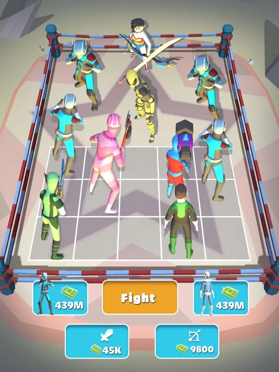 Merge Super Fight iPad 应用截图