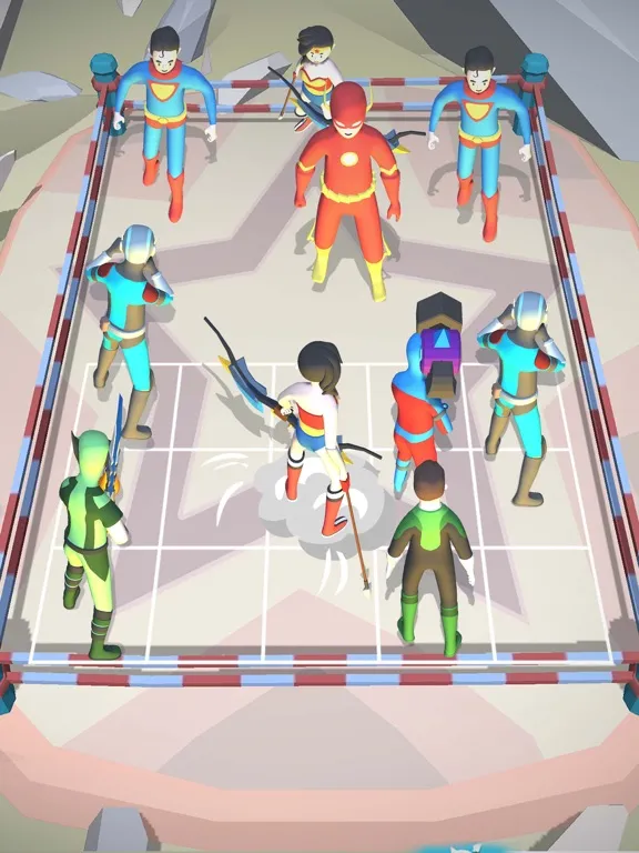 Merge Super Fight iPad 应用截图