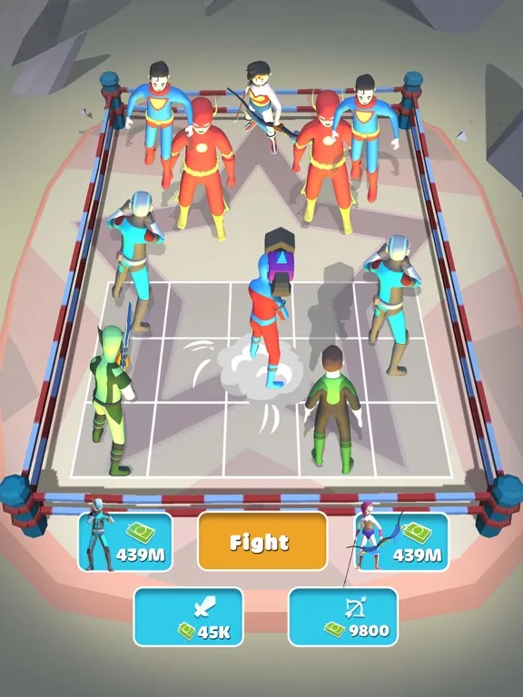 Merge Super Fight iPad 应用截图