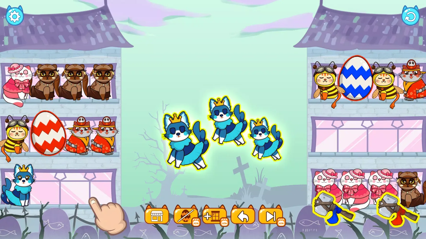 Cat Sort Puzzle : Color Games Ekran Görüntüleri