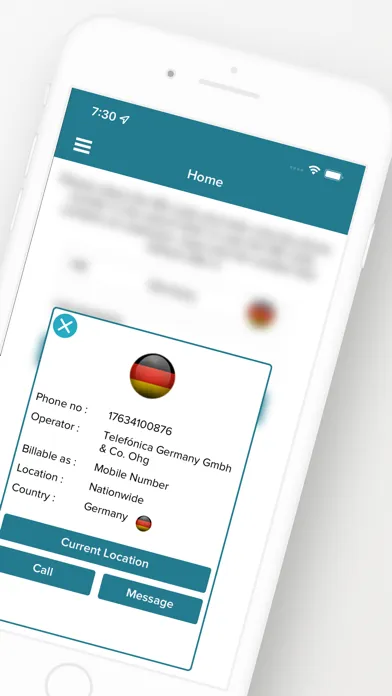 Captures d'écran de Mobile Number Tracker Pro SIM