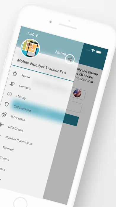 Captures d'écran de Mobile Number Tracker Pro SIM