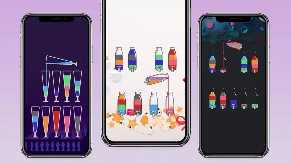 Capturas de pantalla de Sorting Color Water