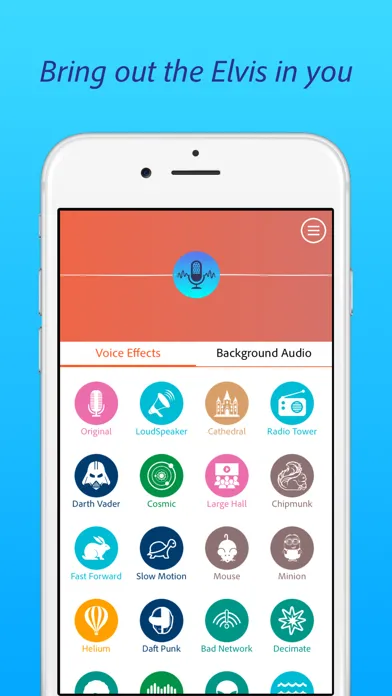 Voice Changer - Funny Effects سکرین شاٹس