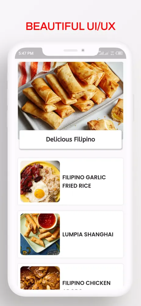 Filipino recipes cooking app應用截圖