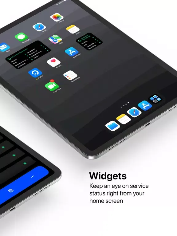 Capturas de tela do Status for DigitalOcean iPad 