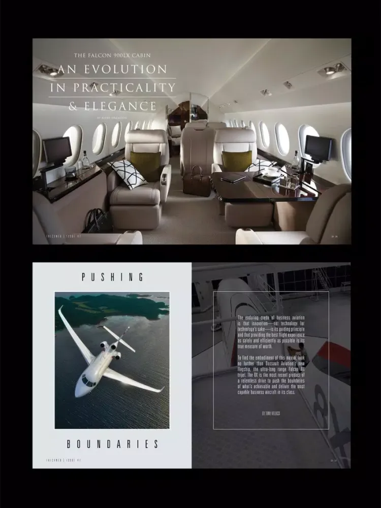 Capturas de pantalla de Falconer Magazine iPad 