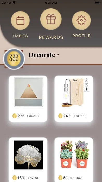 ภาพหน้าจอของ Attune Mint Habit Tracker