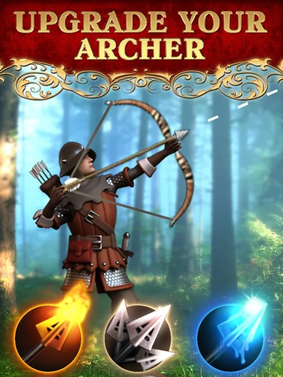 Bowmaster - archery battle iPad  स्क्रीनशॉट